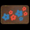 Faux Leather Engravable Patch - Round-Corner Rectangular Thumbnail