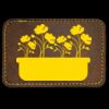 Faux Leather Engravable Patch - Round-Corner Rectangular Thumbnail