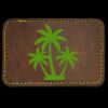 Faux Leather Engravable Patch - Round-Corner Rectangular Thumbnail