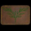 Faux Leather Engravable Patch - Round-Corner Rectangular Thumbnail