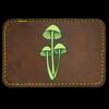 Faux Leather Engravable Patch - Round-Corner Rectangular Thumbnail