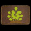 Faux Leather Engravable Patch - Round-Corner Rectangular Thumbnail