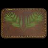 Faux Leather Engravable Patch - Round-Corner Rectangular Thumbnail