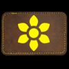 Faux Leather Engravable Patch - Round-Corner Rectangular Thumbnail