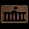 Faux Leather Engravable Patch - Round-Corner Rectangular Thumbnail
