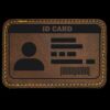 Faux Leather Engravable Patch - Round-Corner Rectangular Thumbnail