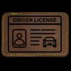Faux Leather Engravable Patch - Round-Corner Rectangular Thumbnail