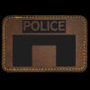 Faux Leather Engravable Patch - Round-Corner Rectangular Thumbnail