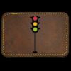 Faux Leather Engravable Patch - Round-Corner Rectangular Thumbnail