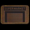 Faux Leather Engravable Patch - Round-Corner Rectangular Thumbnail
