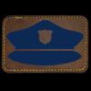 Faux Leather Engravable Patch - Round-Corner Rectangular Thumbnail