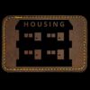 Faux Leather Engravable Patch - Round-Corner Rectangular Thumbnail