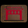 Faux Leather Engravable Patch - Round-Corner Rectangular Thumbnail