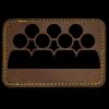 Faux Leather Engravable Patch - Round-Corner Rectangular Thumbnail