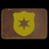 Faux Leather Engravable Patch - Round-Corner Rectangular Thumbnail