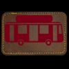 Faux Leather Engravable Patch - Round-Corner Rectangular Thumbnail