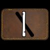 Faux Leather Engravable Patch - Round-Corner Rectangular Thumbnail