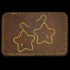 Faux Leather Engravable Patch - Round-Corner Rectangular Thumbnail