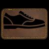 Faux Leather Engravable Patch - Round-Corner Rectangular Thumbnail