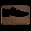 Faux Leather Engravable Patch - Round-Corner Rectangular Thumbnail
