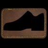 Faux Leather Engravable Patch - Round-Corner Rectangular Thumbnail
