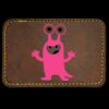 Faux Leather Engravable Patch - Round-Corner Rectangular Thumbnail