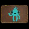 Faux Leather Engravable Patch - Round-Corner Rectangular Thumbnail