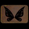 Faux Leather Engravable Patch - Round-Corner Rectangular Thumbnail