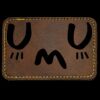 Faux Leather Engravable Patch - Round-Corner Rectangular Thumbnail