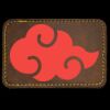 Faux Leather Engravable Patch - Round-Corner Rectangular Thumbnail