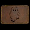 Faux Leather Engravable Patch - Round-Corner Rectangular Thumbnail