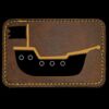 Faux Leather Engravable Patch - Round-Corner Rectangular Thumbnail