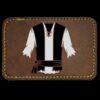 Faux Leather Engravable Patch - Round-Corner Rectangular Thumbnail