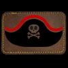 Faux Leather Engravable Patch - Round-Corner Rectangular Thumbnail