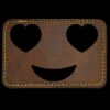 Faux Leather Engravable Patch - Round-Corner Rectangular Thumbnail