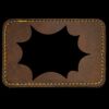 Faux Leather Engravable Patch - Round-Corner Rectangular Thumbnail