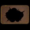 Faux Leather Engravable Patch - Round-Corner Rectangular Thumbnail