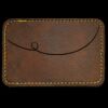 Faux Leather Engravable Patch - Round-Corner Rectangular Thumbnail