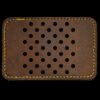 Faux Leather Engravable Patch - Round-Corner Rectangular Thumbnail