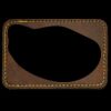 Faux Leather Engravable Patch - Round-Corner Rectangular Thumbnail