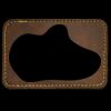 Faux Leather Engravable Patch - Round-Corner Rectangular Thumbnail