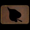 Faux Leather Engravable Patch - Round-Corner Rectangular Thumbnail