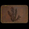 Faux Leather Engravable Patch - Round-Corner Rectangular Thumbnail