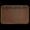 Faux Leather Engravable Patch - Round-Corner Rectangular Thumbnail