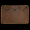 Faux Leather Engravable Patch - Round-Corner Rectangular Thumbnail