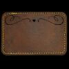 Faux Leather Engravable Patch - Round-Corner Rectangular Thumbnail