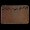 Faux Leather Engravable Patch - Round-Corner Rectangular Thumbnail