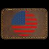 Faux Leather Engravable Patch - Round-Corner Rectangular Thumbnail