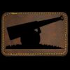 Faux Leather Engravable Patch - Round-Corner Rectangular Thumbnail