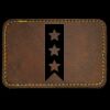 Faux Leather Engravable Patch - Round-Corner Rectangular Thumbnail
